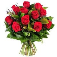 24 Red Rose Bouquet Wrapped